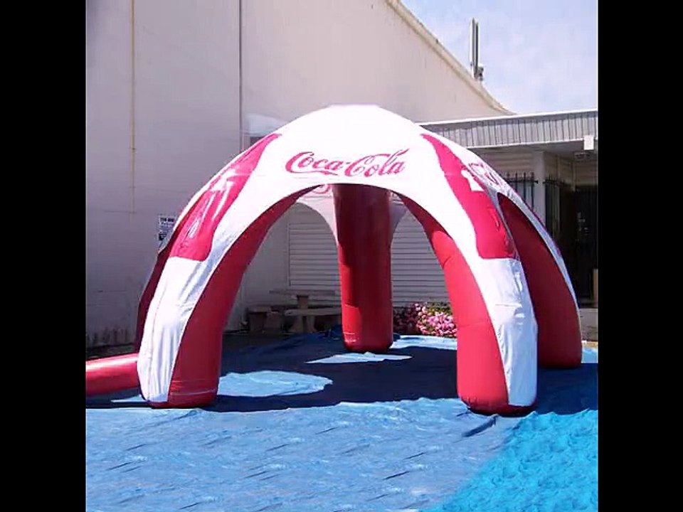 Inflatable tent