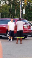 WALMART FIGHT = BLACK vs WHITE couple =