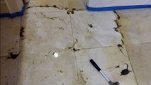 Travertine tile cleaning maintenance Wylie TX 214-763-8832
