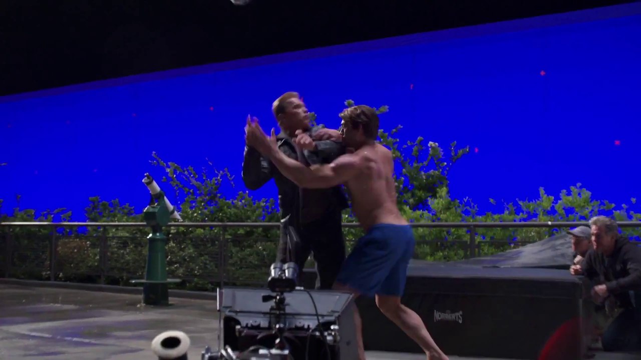 TERMINATOR GENISYS - Blu-Ray Feature - Arnold vs. 1984 Arnold Schwarzenegger [Full HD]