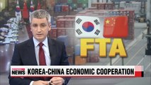 S. Korea, China agree to push for early ratification of FTA