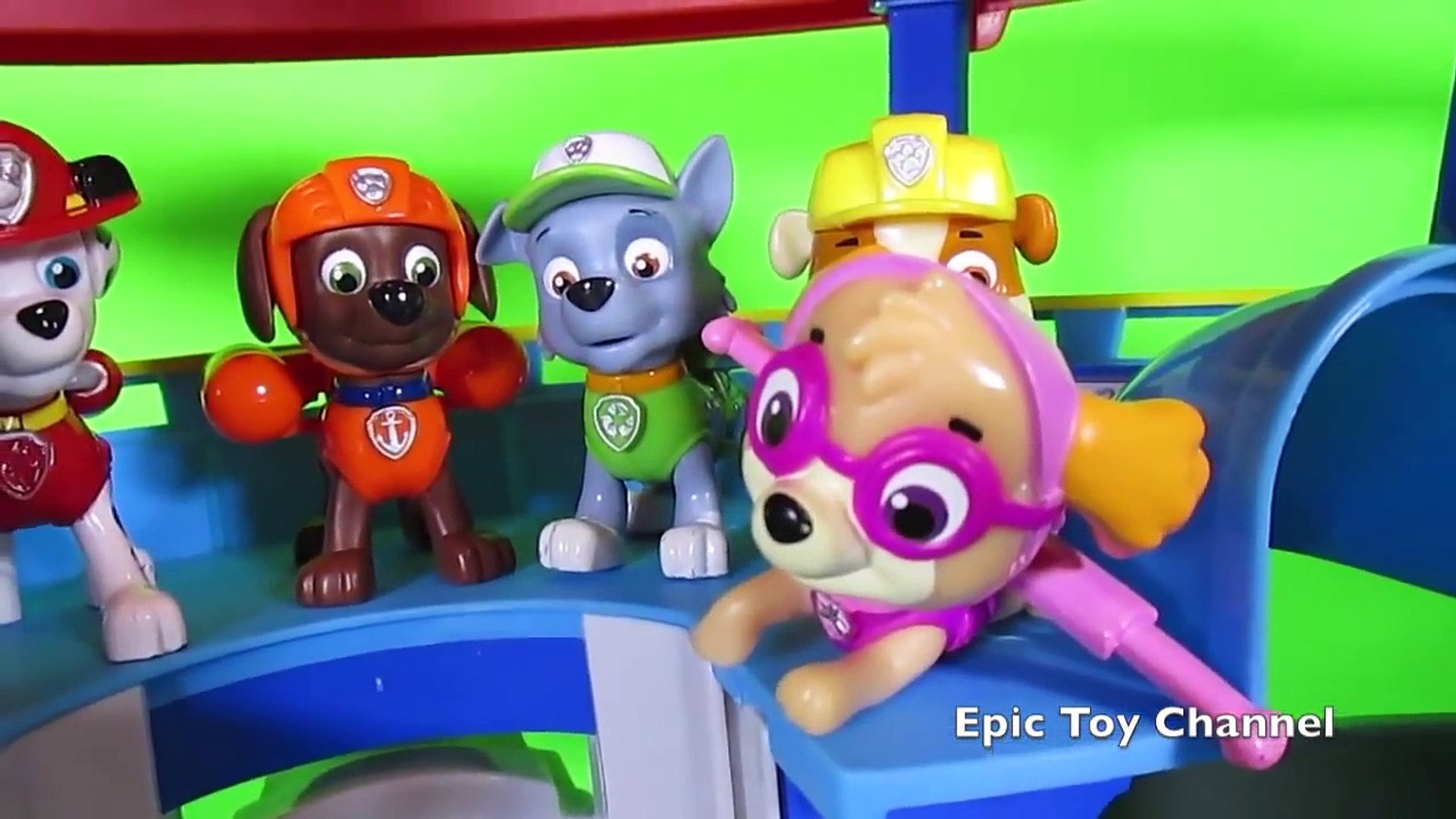 PAW PATROL Parody Marshall s Guitar Lesson with Paw Patrol Toys at Look Out  Station Video - video Dailymotion