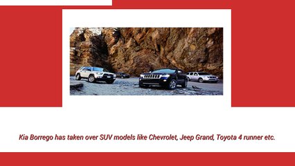 KIA BORREGO….A SMART SUV