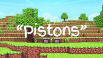 Talking Blocks  Pistons Minecraft Animation