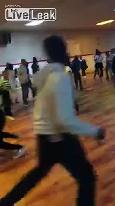 Easter Sunday Fight at the Roller Rink