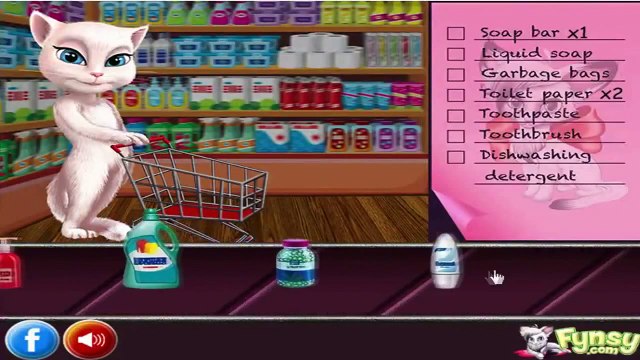 My Talking Angela Great Makeover My Talking Tom Episode Full Game for Children HD