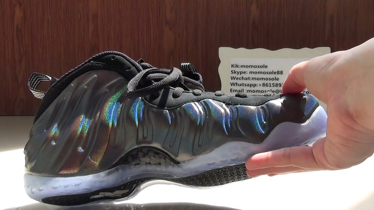 Authentic Nike Air Foamposite One Hologram