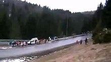 accident rallye roumanie