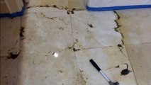 Travertine tile cleaning maintenance Plano 214-763-8832
