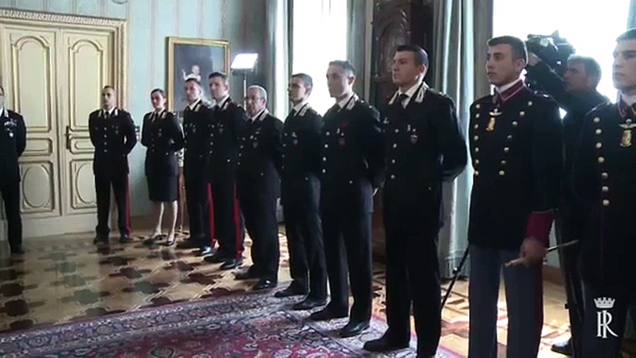 Al Quirinale gli allievi degli istituti di formazione per il 199° anniversario dei Carabinieri