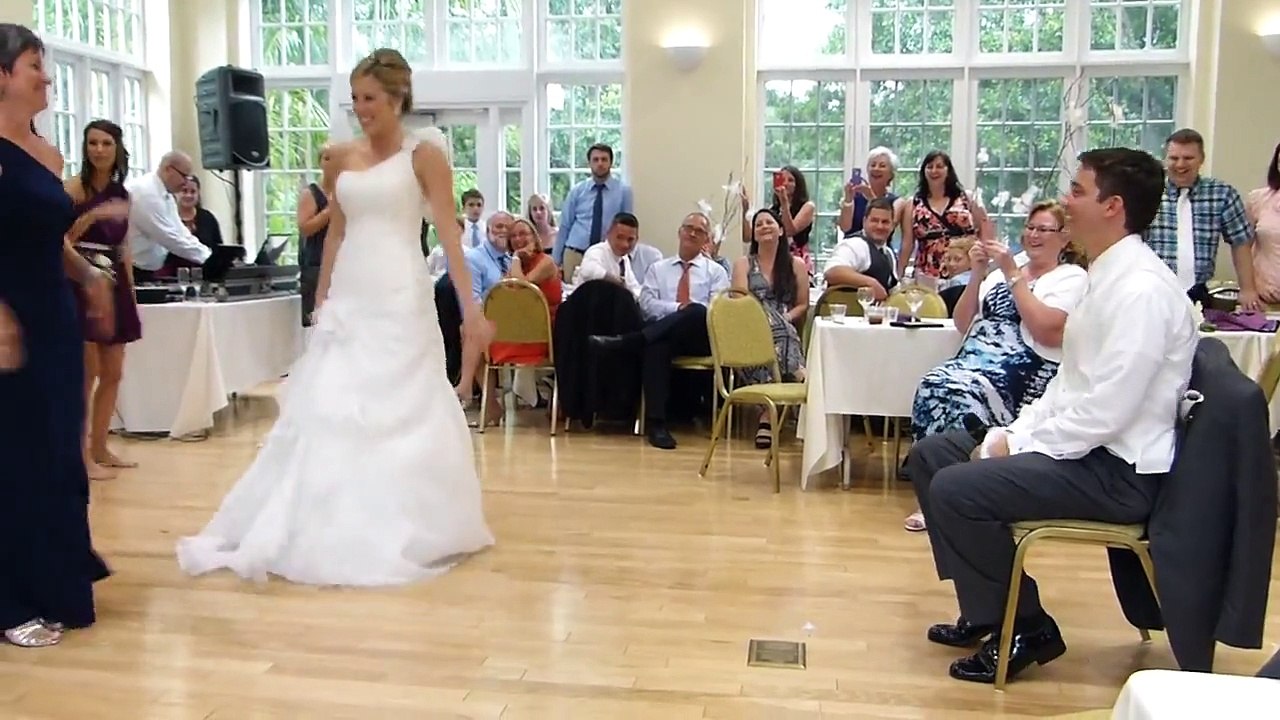 Surprise Dance for Groom at Reception