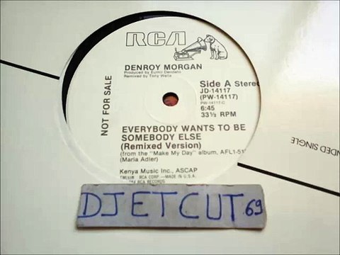 DENROY MORGAN -EVERYBODY WANTS TO SOMEBODY ELSE(RIP ETCUT)RCA REC 84