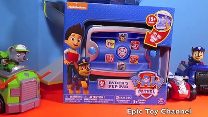 PAW PATROL Nickelodeon  Parody  Ryder s Pup Pad Paw Patrol Toy Ryder s Tablet REVIEW