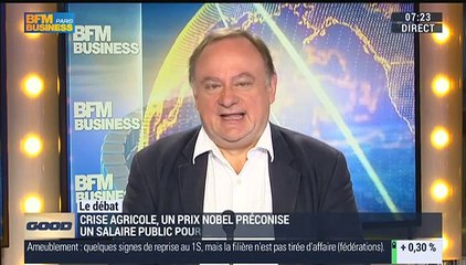 Jean-Marc Daniel: "L'agriculteur est une présence physique sur des lieux que l'on veut préserver de toute forme de désertification" - 03/09