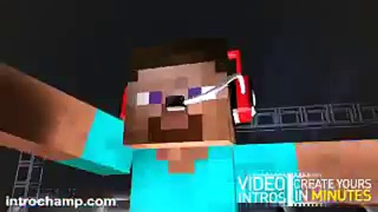 Minecraft hype Man   IntroChamp   Customizable video intros