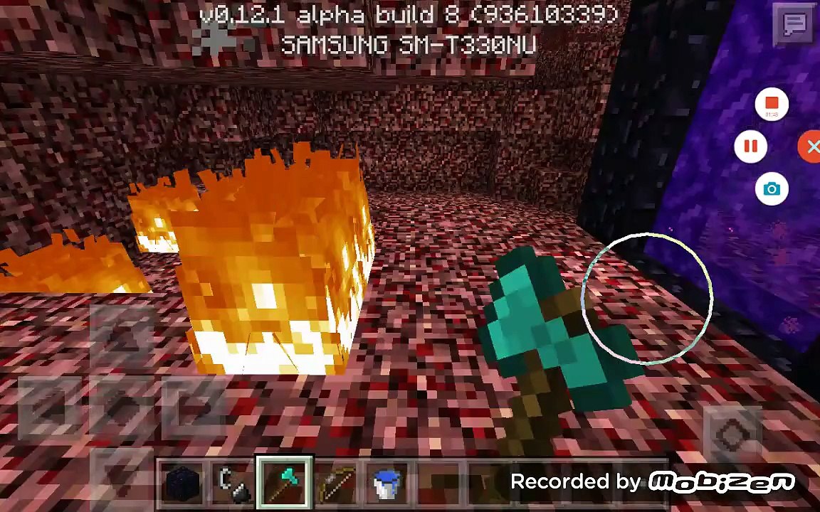 Minecraft Pocket Edition- Nether and Enchanting