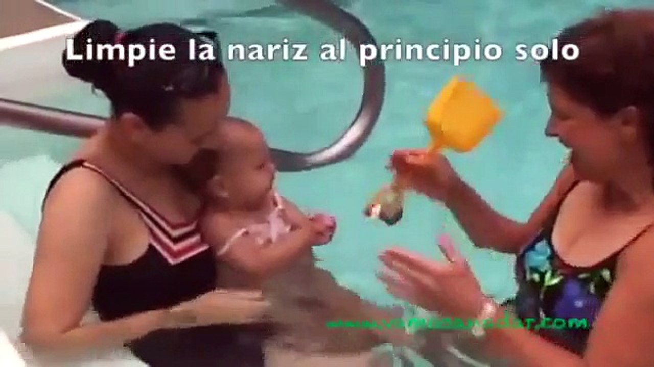 ✔Baby underwater swimming Teach children to swim Wie man ein Kind zu lehren, zu schwimmen