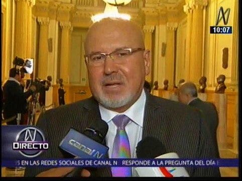 Carlos Bruce: Comisión investigadora debe ver supuestas agendas de Nadine Heredia