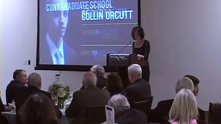 Collin Orcutt Speaks at CUNY J-School Gala 2010