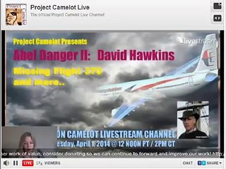 4-1-2014 Project Camelot · David Hawkins & MH370 Part 1