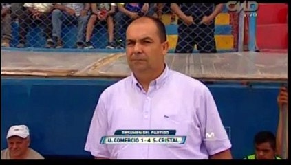 Sporting Cristal goleó 4-1 a Unión Comercio