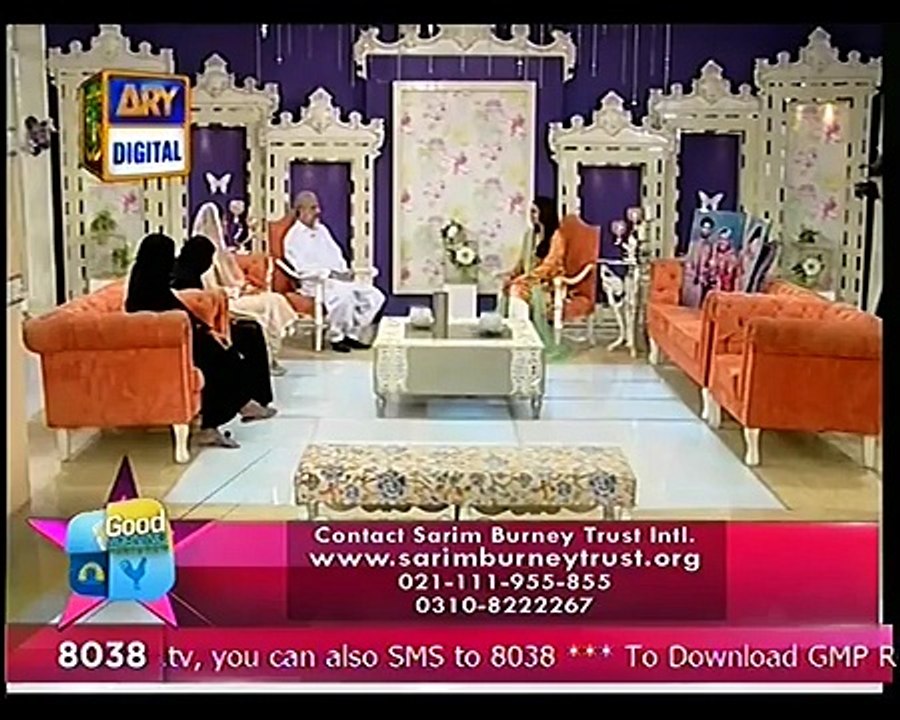 Good Morning Pakistan With Nida Yasir on ARY Digital Part 4 - 3rd September 2015