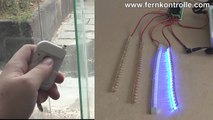 2000m 2 kanal Funklichtschalter Ausgabe Fernkontroller Schalter 4 DC LED Lampen Aus-/Ein