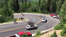 Un cycliste percute une voiture pendant le Tour de l'Utah