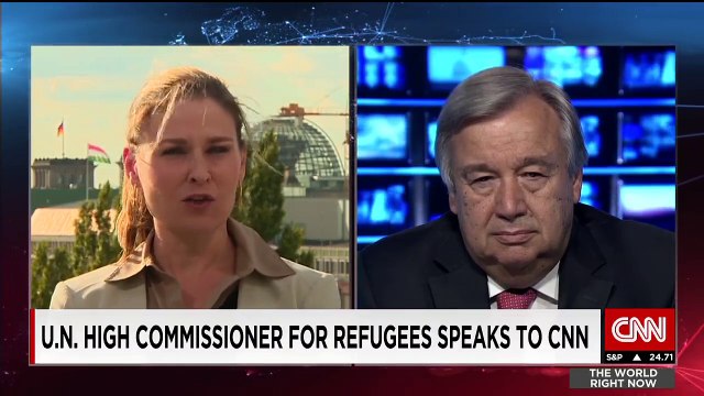 UN High Commisioner for REfugees says Refugees Can take low cost flights to Europe instead of Boats