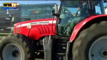 Colère des agriculteurs: plus de 1.000 tracteurs roulent dans Paris