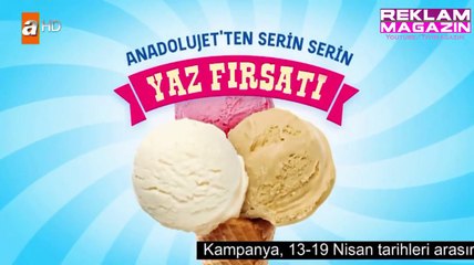 Anadolu Jet Serin Serin Yaz Fırsatı Kampanya Reklamı