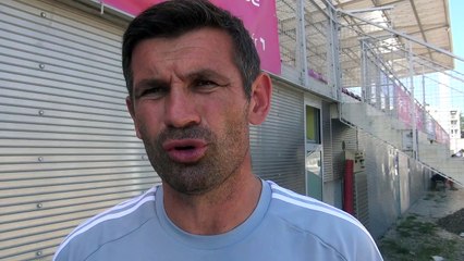 Rugby Fédérale 1 - Laurent Mignot avant le début de saison de l'USB