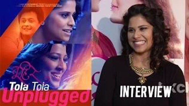Sai Tamhankar On Her Debut As A Singer | Interview | Tola Tola Unplugged | Tu Hi Re | Marathi Movie