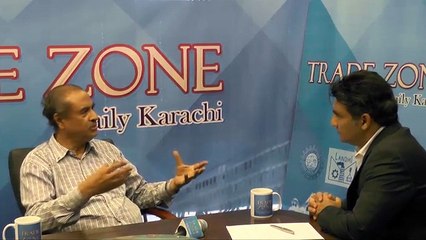 A.K. Memon hosting forum Zafar Iqbal -  Prominent lawyer & CEO Delphi Institute of Management discussing at Trade Zone F