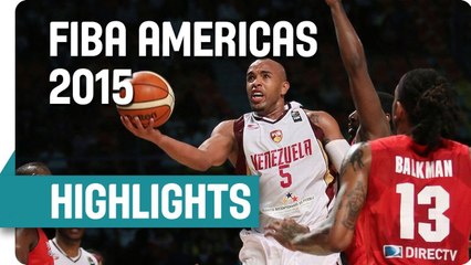 Venezuela v Puerto Rico - Game Highlights - Group B - 2015 FIBA Americas Championship