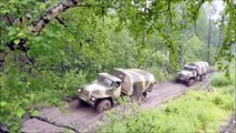 * Russian Military Trucks in Action *