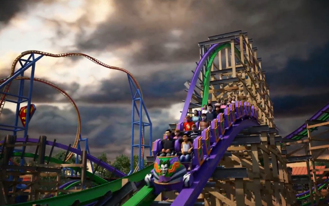 Six Flags Discovery Kingdom présente The Joker