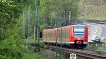 Züge zwischen Hammerstein und Leutesdorf, 140, CTL 189, 152, 151, 2x 185, 4x 143, 6x 425