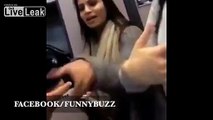 Pakistani Girl Slaps A Boy in London Subway for misbehaving