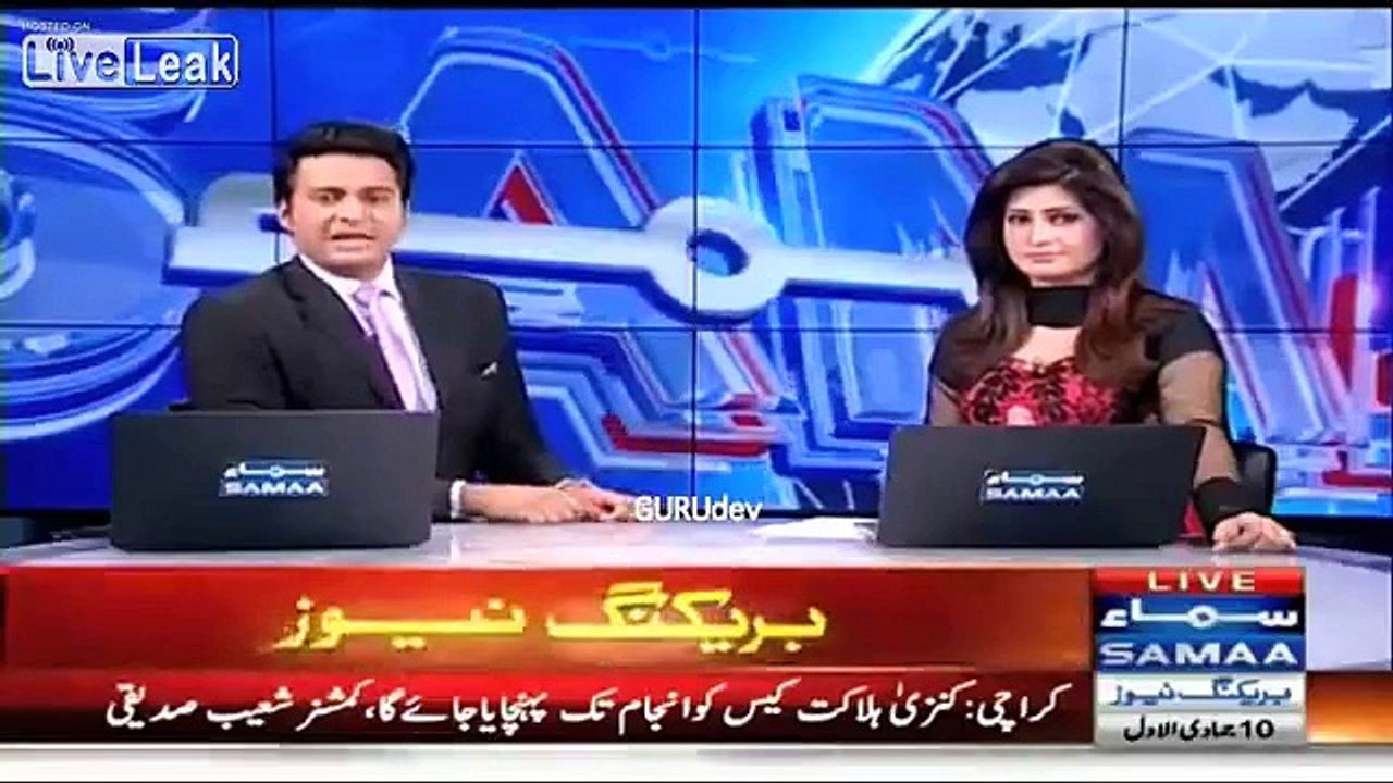 Man caught selling dog meat in Pakistan.