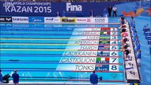 50m brasse F (demi-finales) - ChM 2015 natation