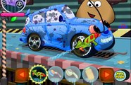 BLUE TRACK at the car wash  Car wash videos for children  Cartoon about CAR WASH  2