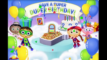 Super Why Cake Maker Birthday Party Cartoon Animation PBS Kids Game Play Walkthrough