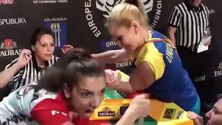 Insane Female Arm Wrestle | Hilarious!