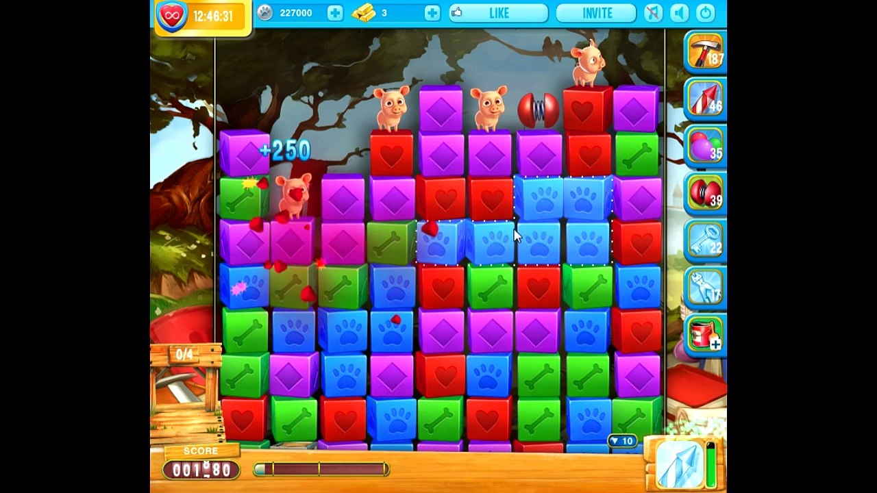 Pet Rescue Saga level 1067 NO BOOSTERS