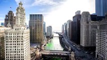 Chicago River Turns Green for Irish Holiday