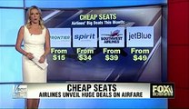 Airlines unveil huge deals on fares - FoxTV Travel News
