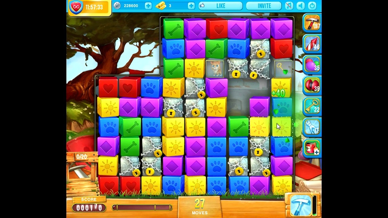 Pet Rescue Saga level 1071 NO BOOSTERS