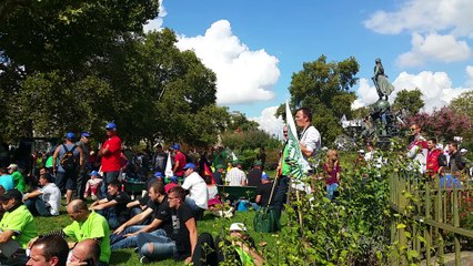 Les agriculteurs manifestent en nombre à Paris