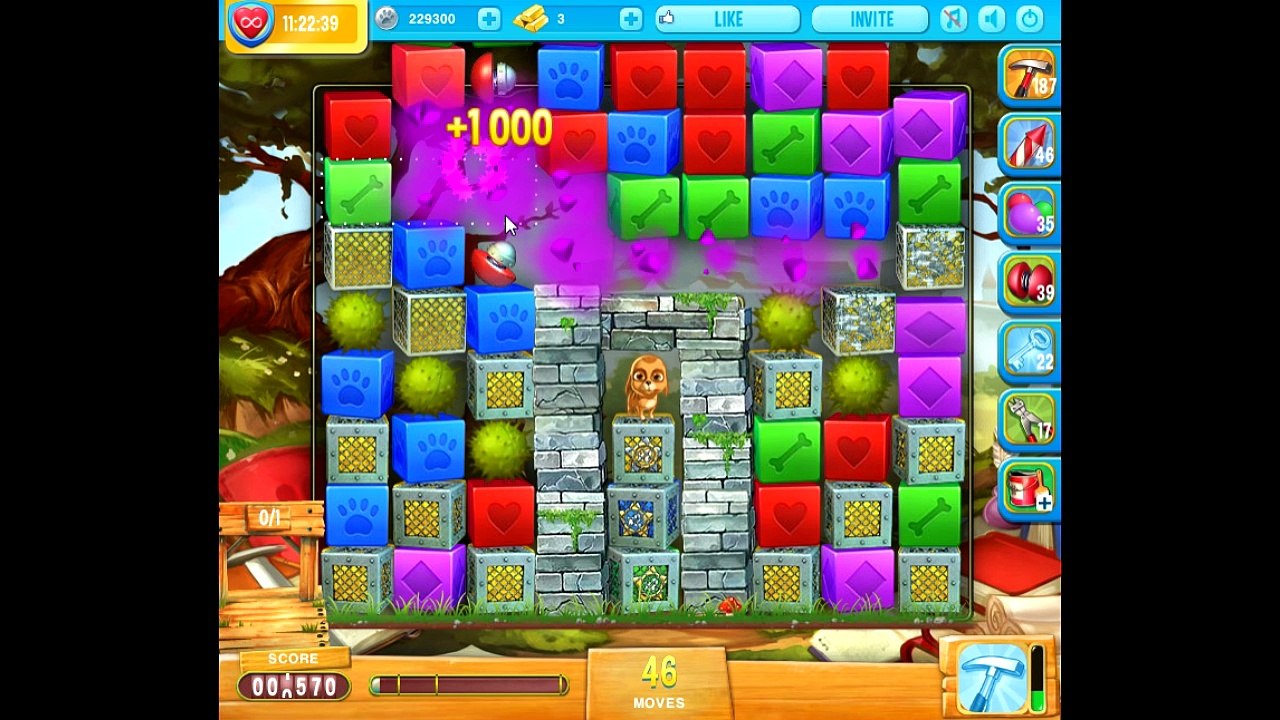 Pet Rescue Saga level 1075 NO BOOSTERS